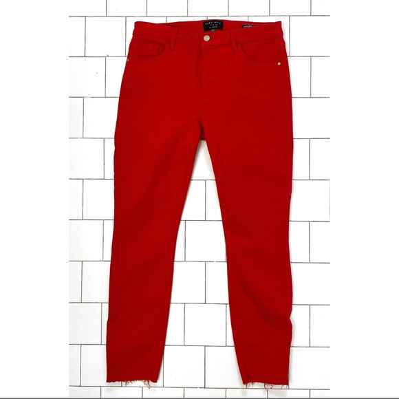 NEW Anthropologie | Sanctuary Red Denim - Picture 7 of 15